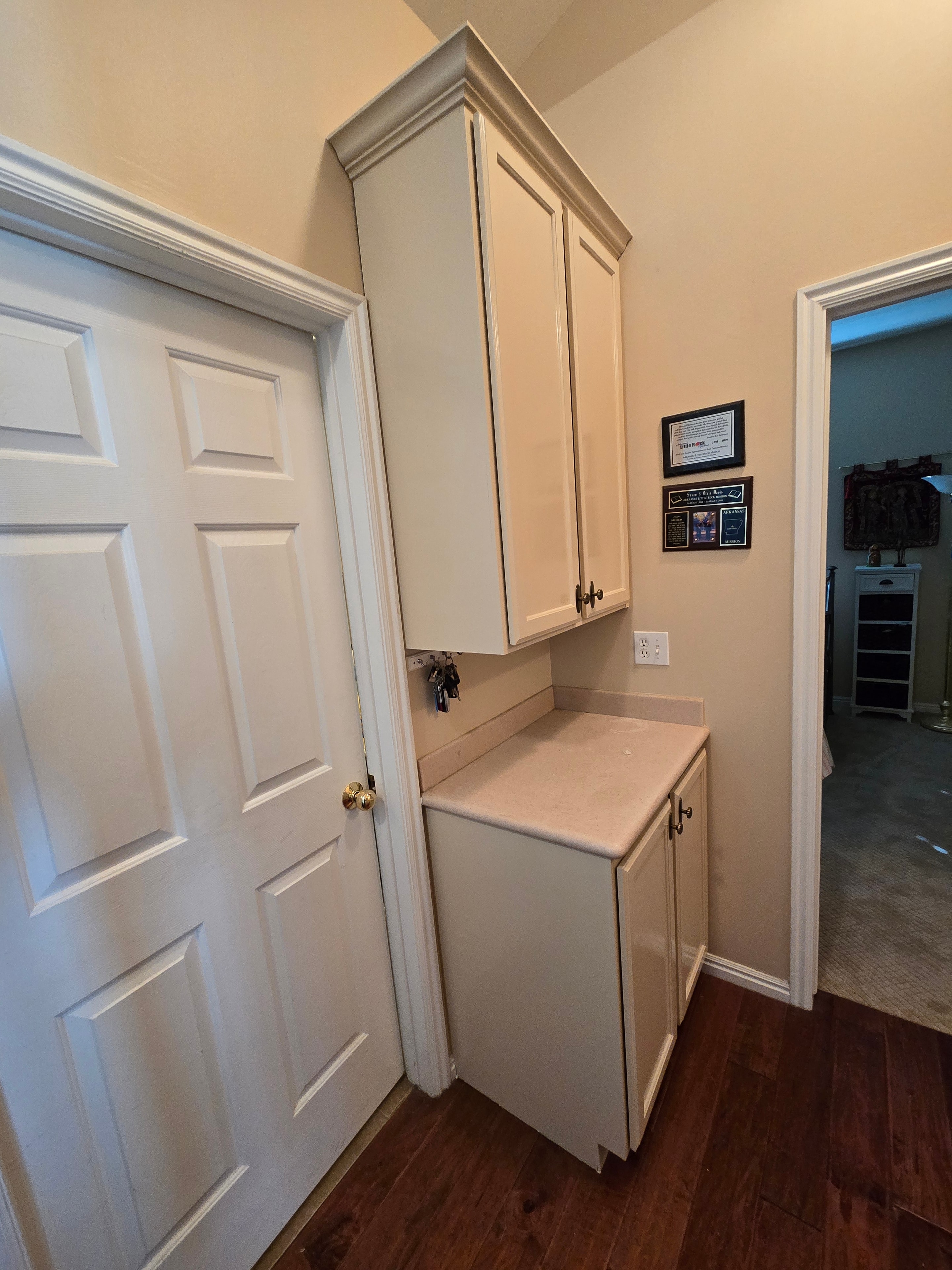 Laundry Room Cabinet Refresh