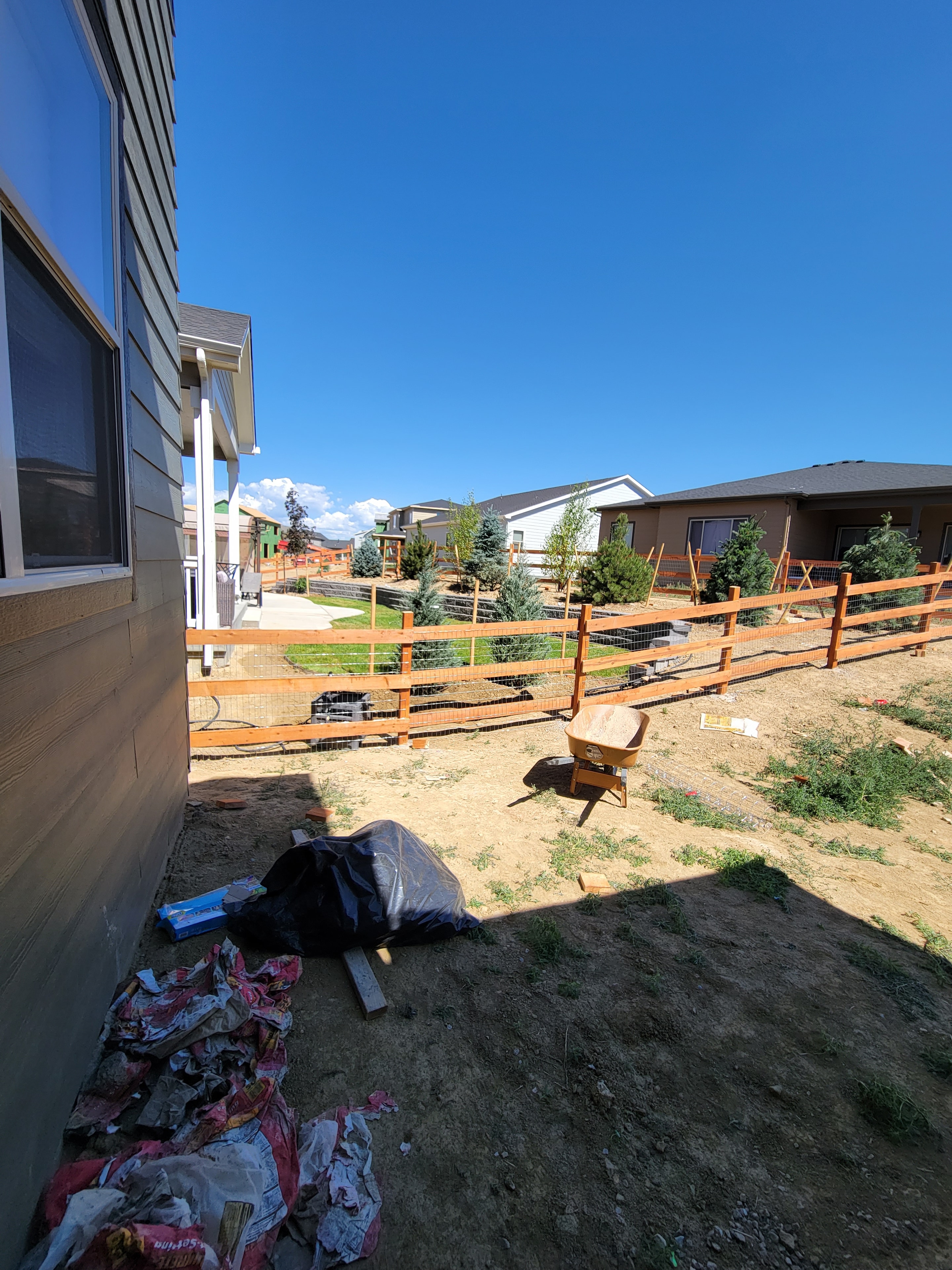 Fence & Deck Stain Project