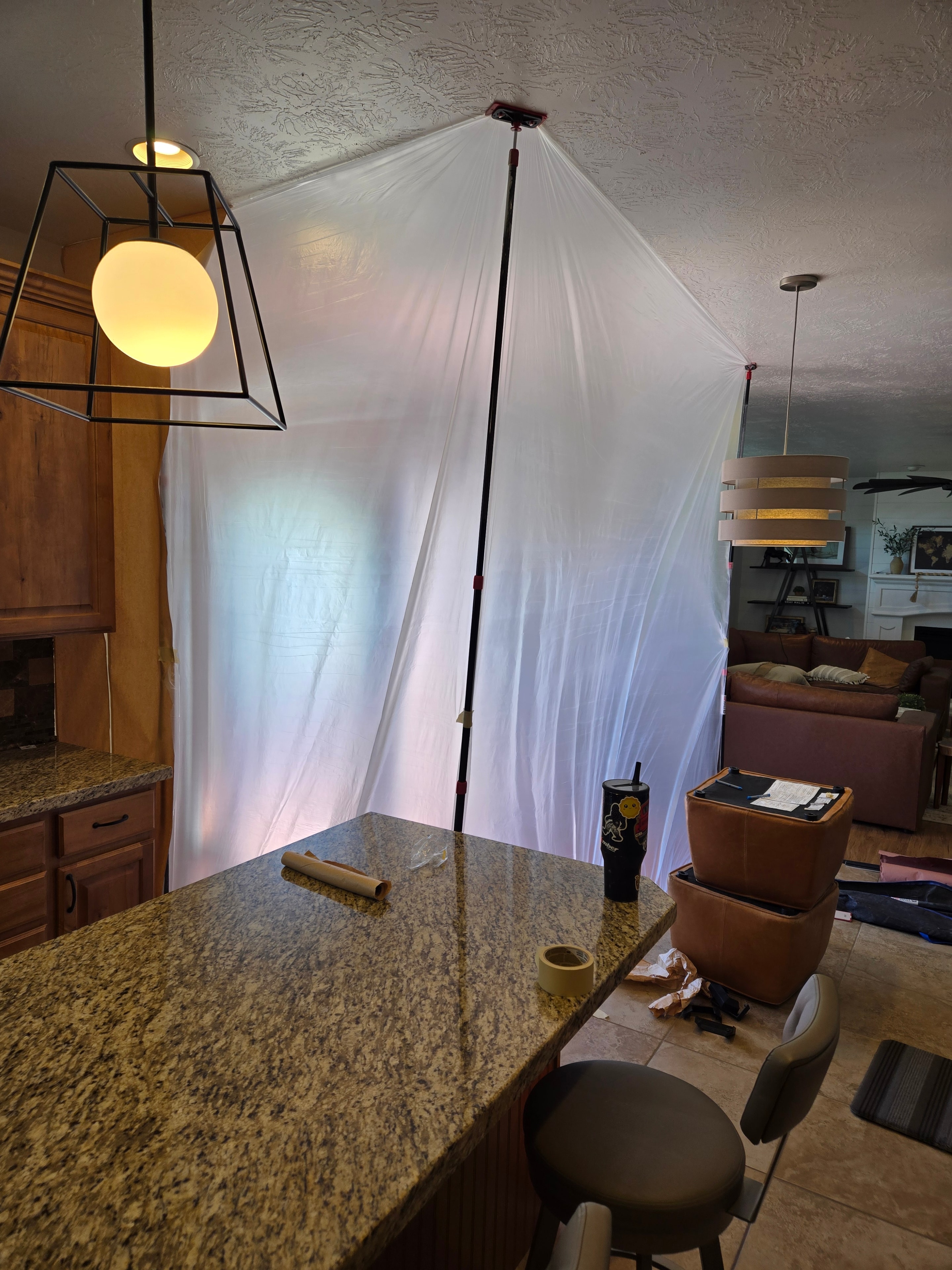 Interior Protection — Full Room Drape