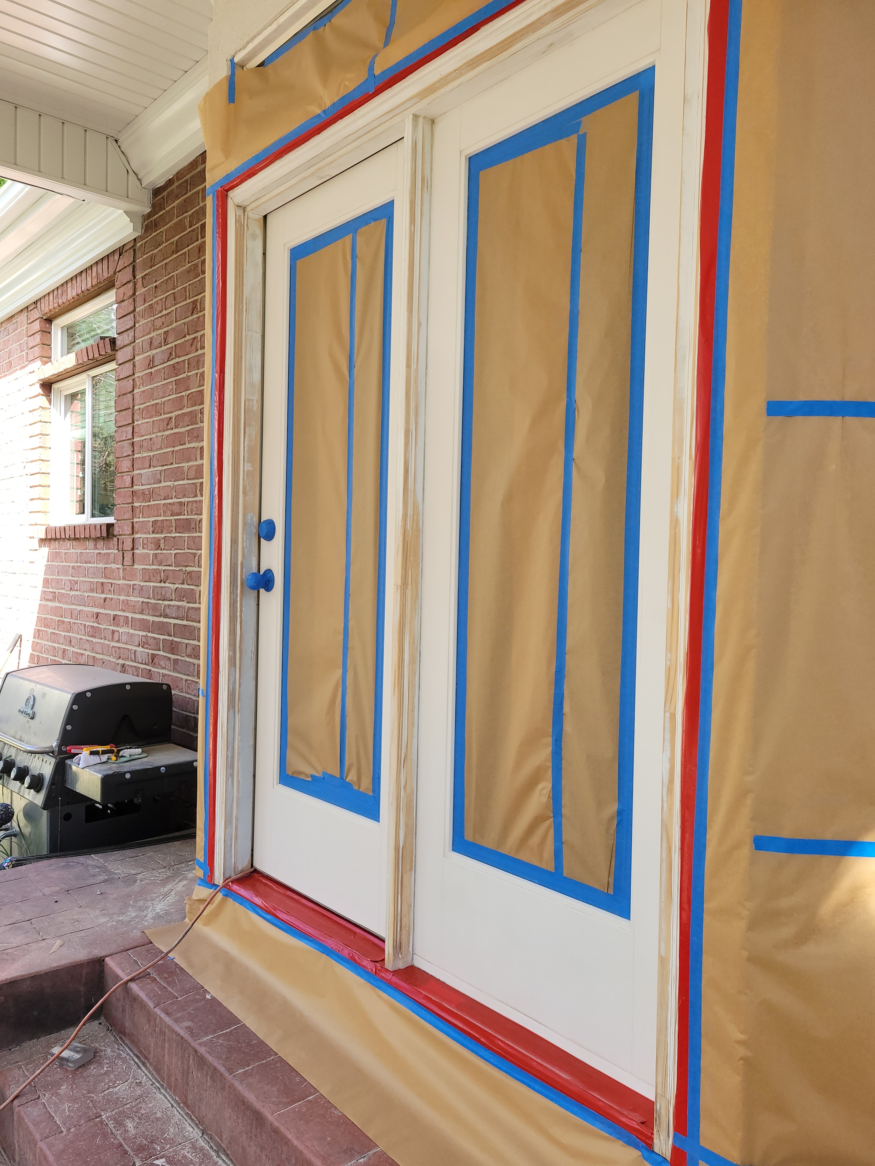 Exterior Door Repaint Prep